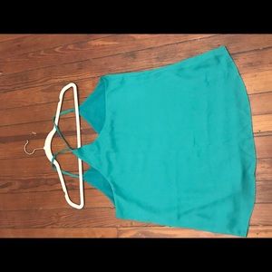 Turquoise tank top